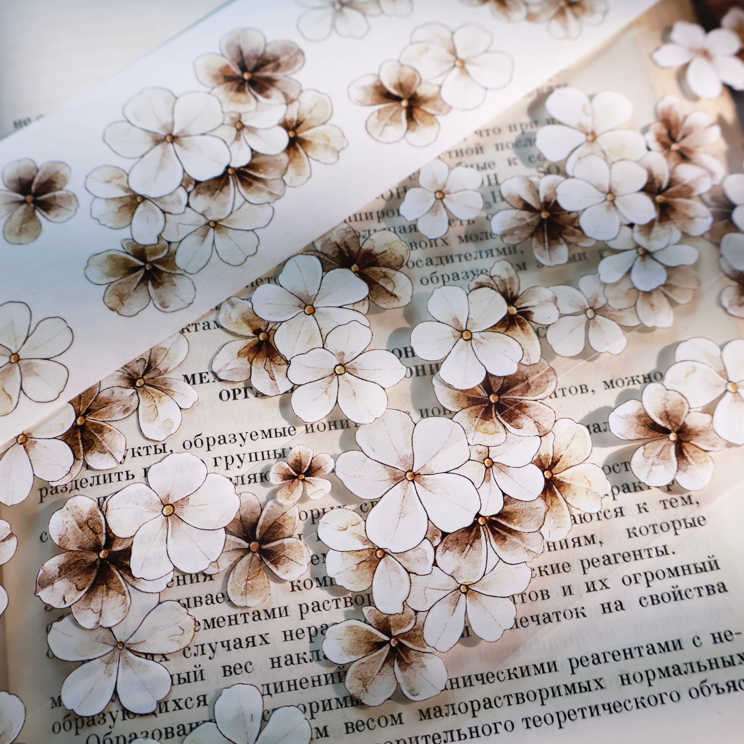 Evening Flowers Tape (5cm*100cm) | MOOBOOM – mooboom