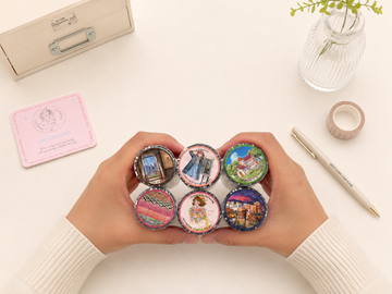 6 New MOOBOOM Original PET Tapes for Creative Story Journaling