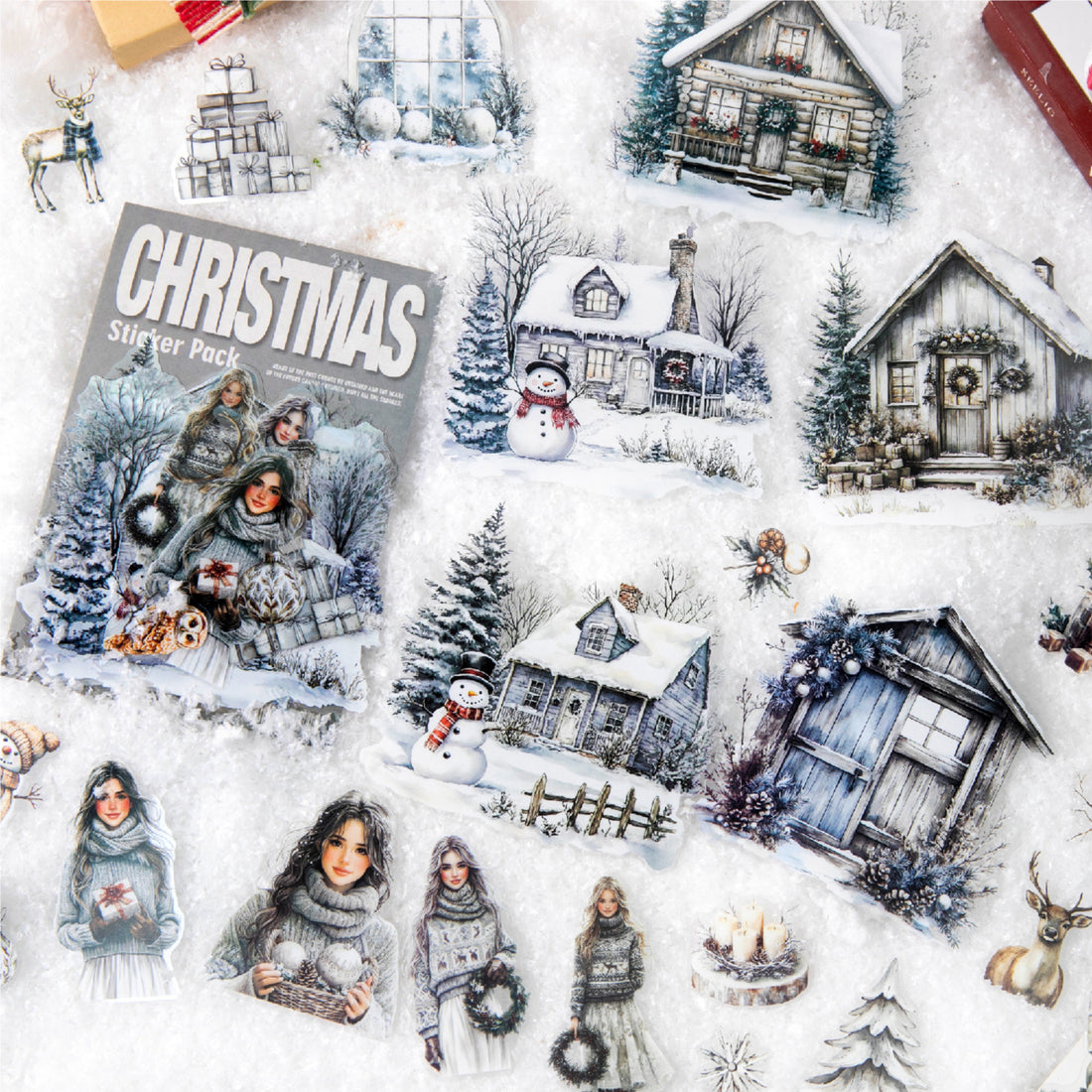 Merry Christmas PET Sticker