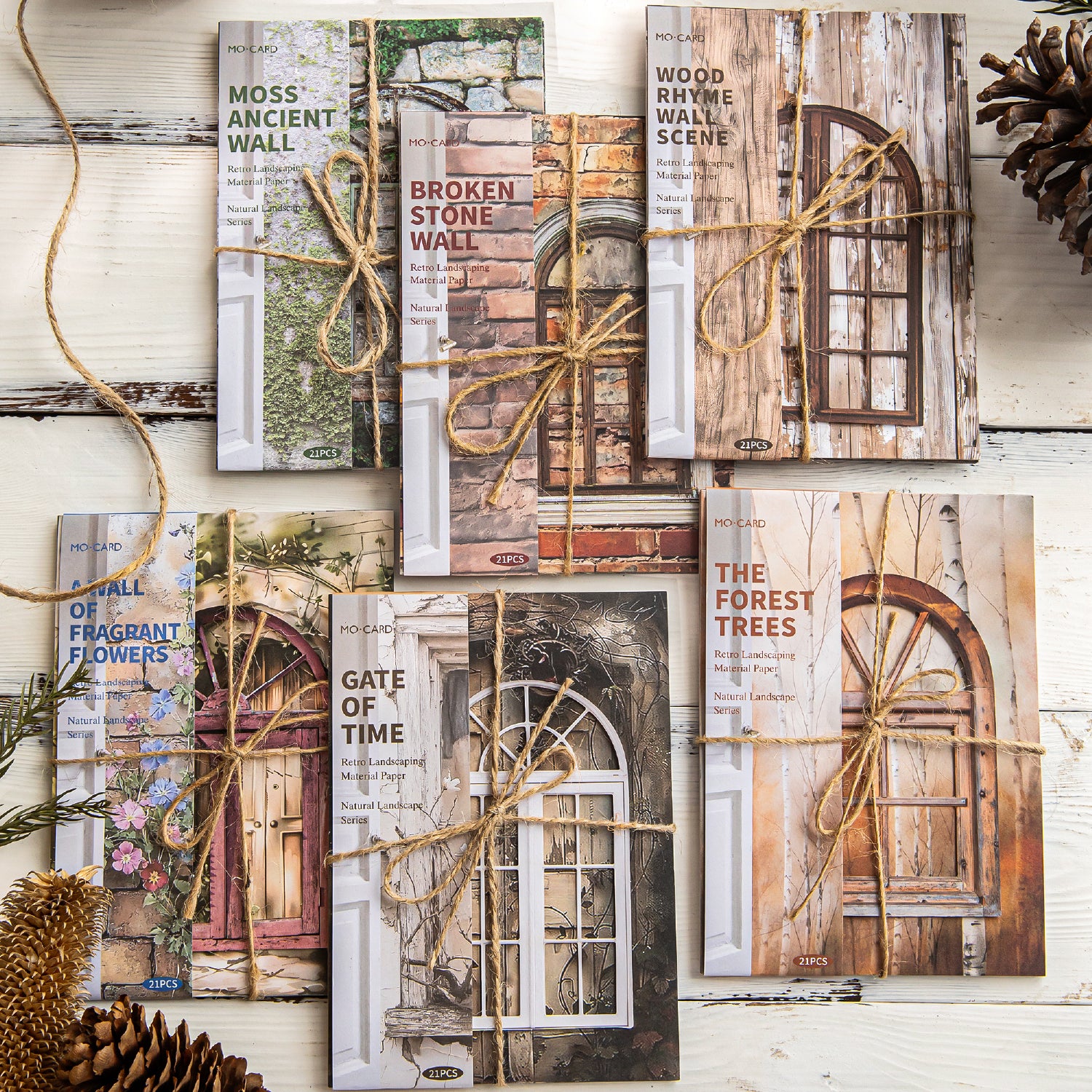 Natural Landscape Series Scrapbook Paper