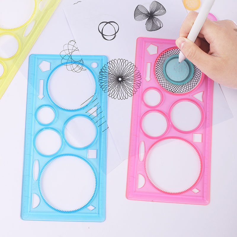 Bullet Journal Circular Pattern Ruler Set