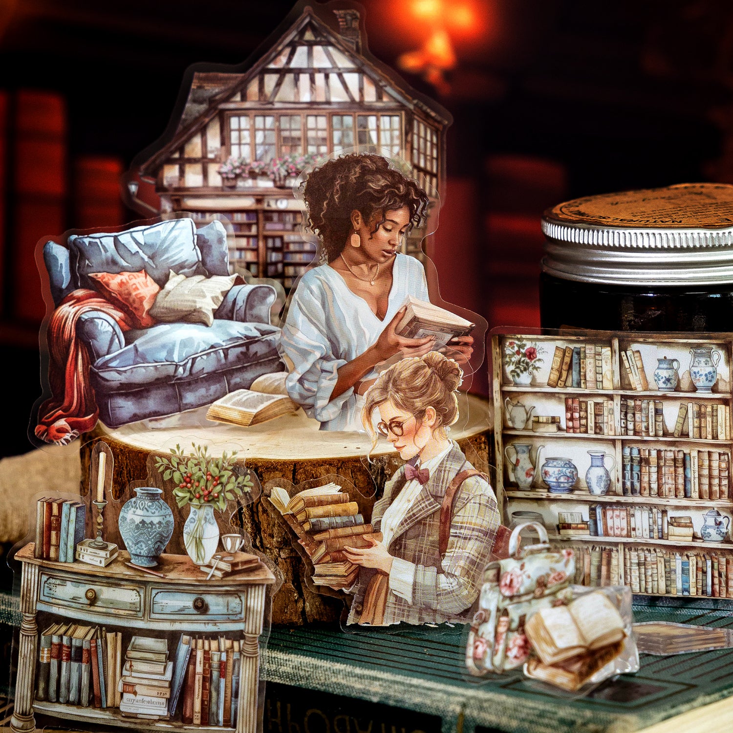 Life Landscape Book Series Sticker