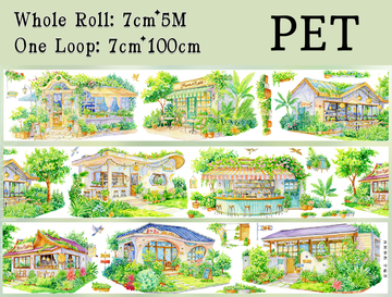 【ZERO】Green Embrace Landscape PET Tape