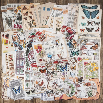 Retro Clipping Series Paper & Sticker Packs