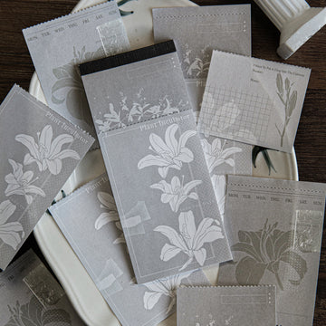 Retro Long Strip Tear-off Notepad