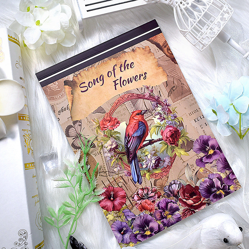 Vintage Scrapbooking Journaling Sticker Book Vol.5