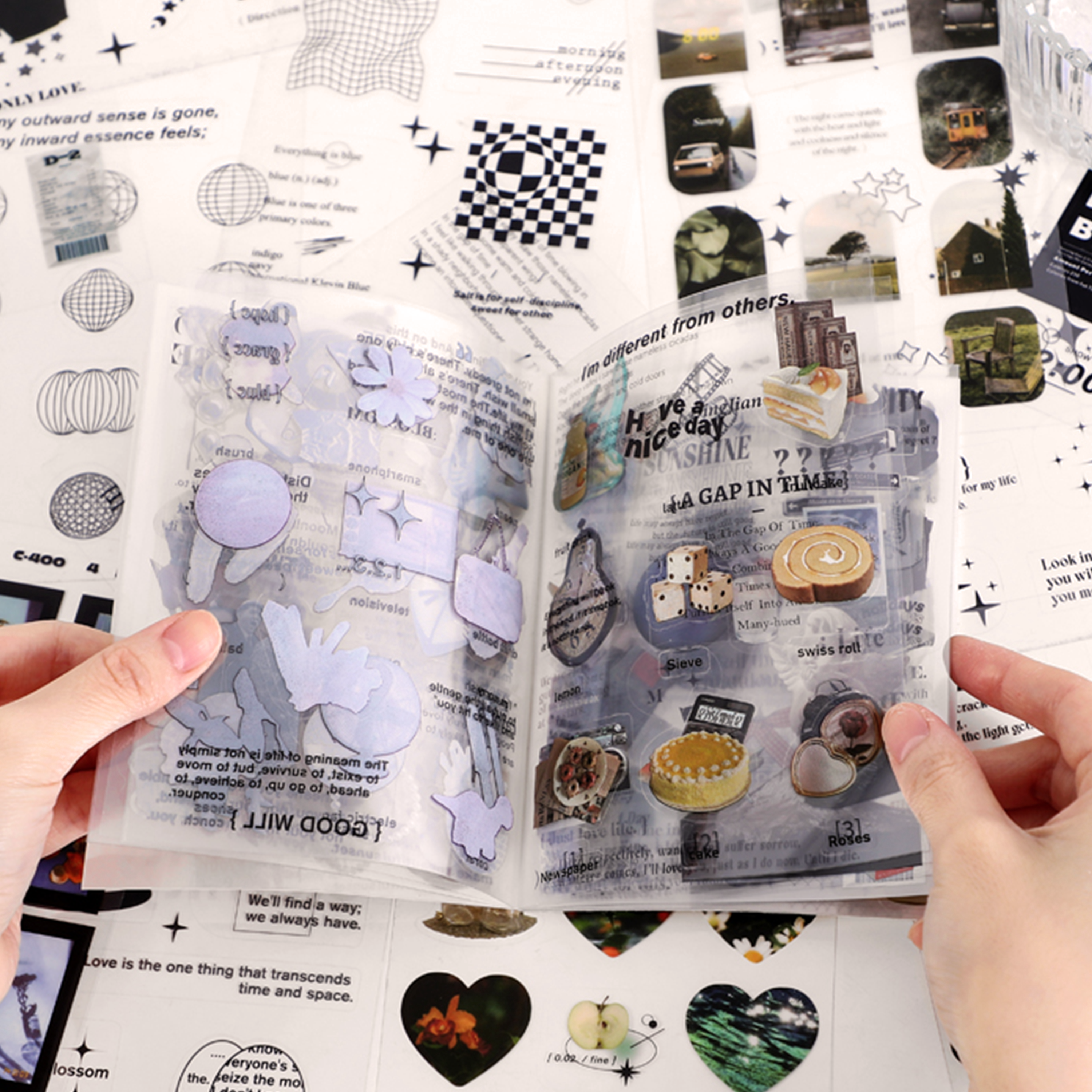 Happy Collector pre-cut PET Sticker Book