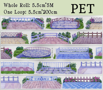 【ZERO】Night Viewing Deck Landscape PET Tape