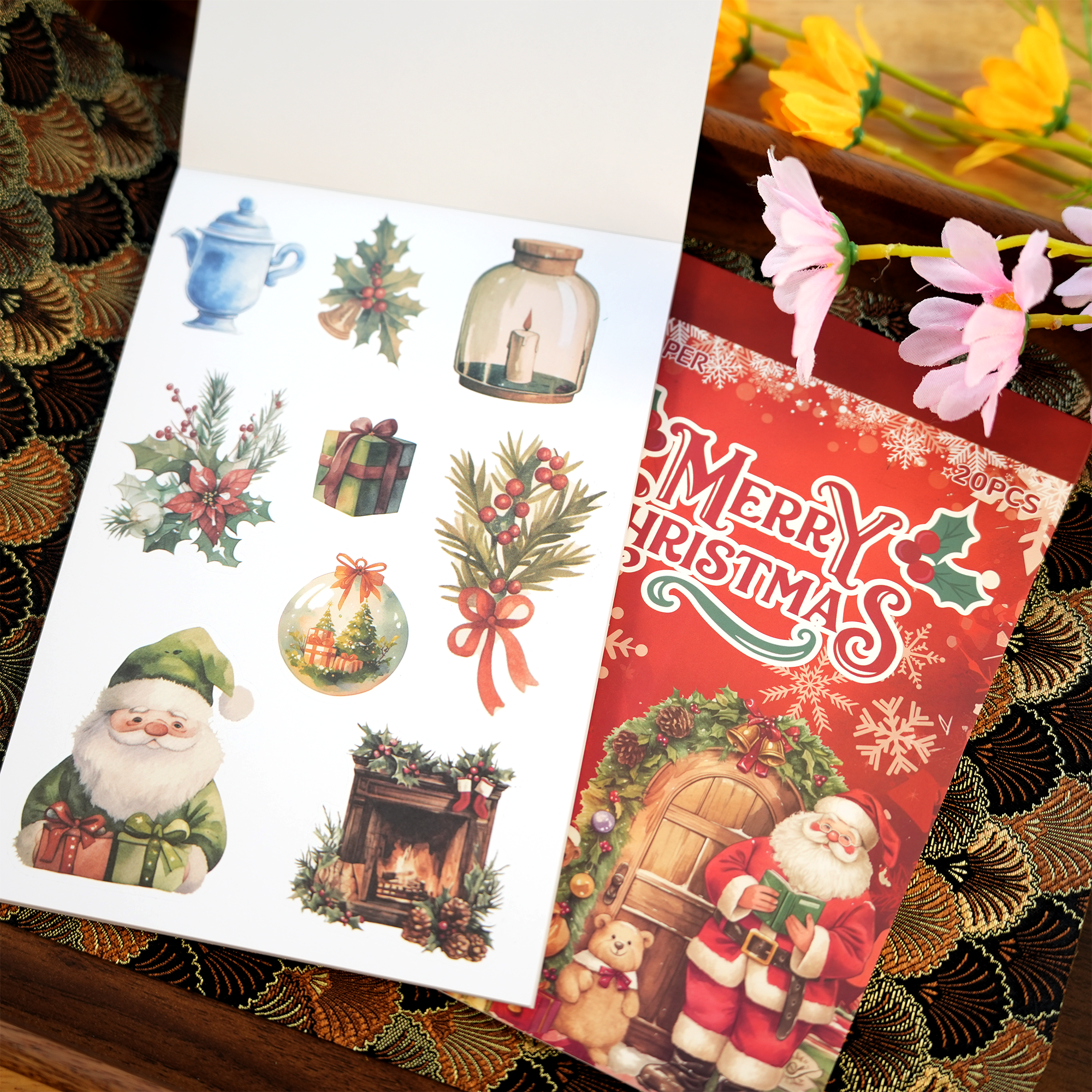 Holiday Pre-cut Sticker Book