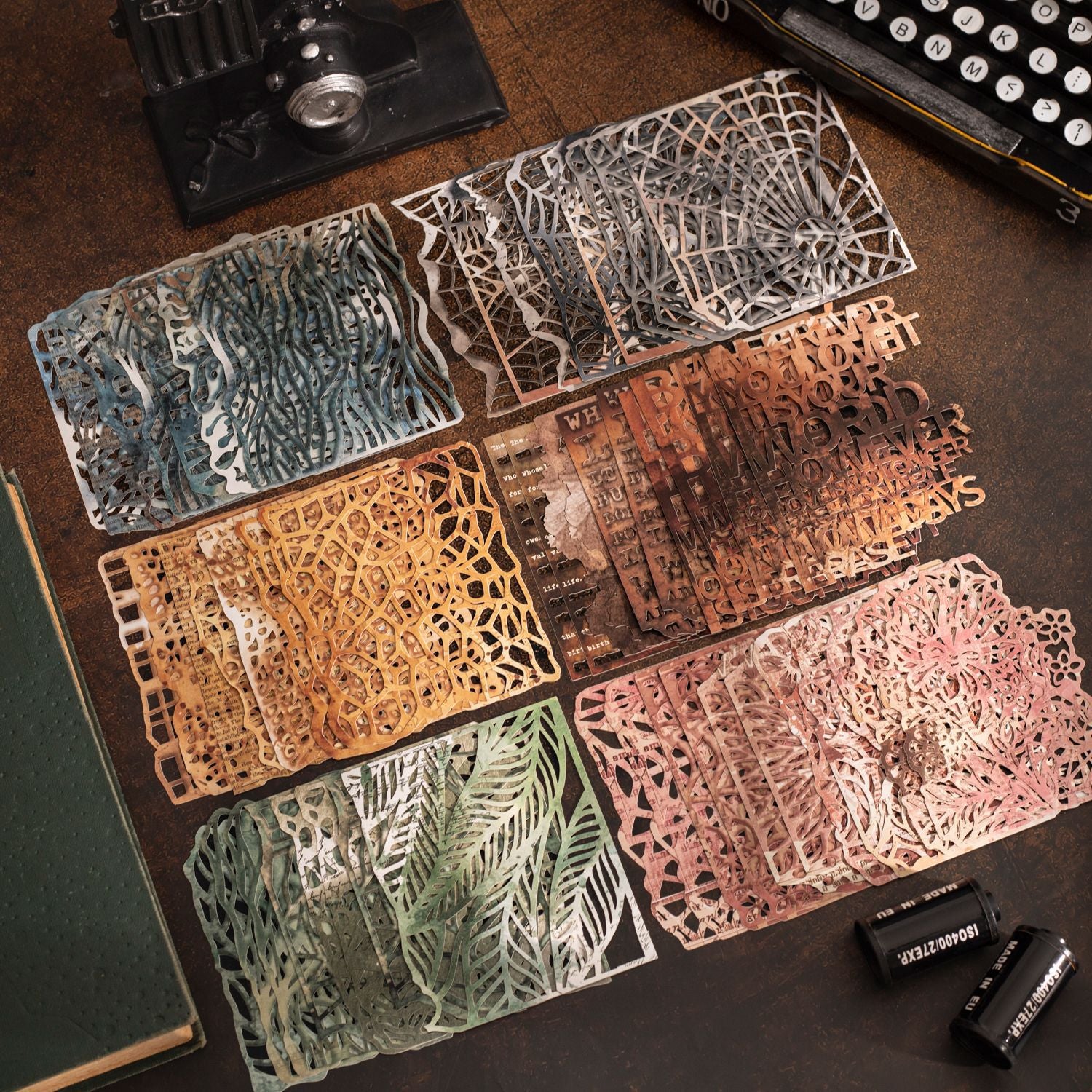 Branded Hollow-Cut Scrapbooking Paper