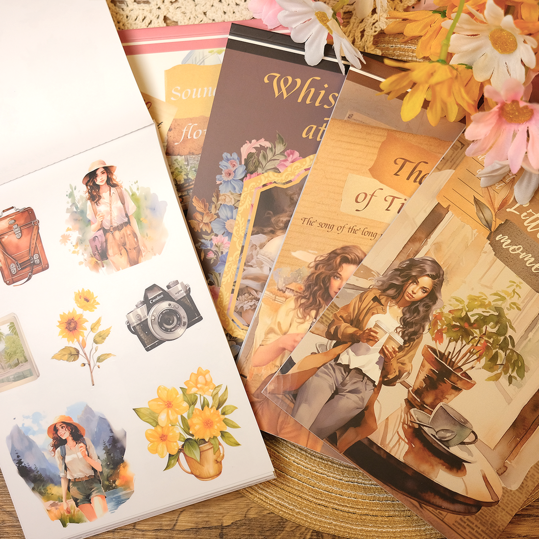 Vintage Sticker Book Vol.4