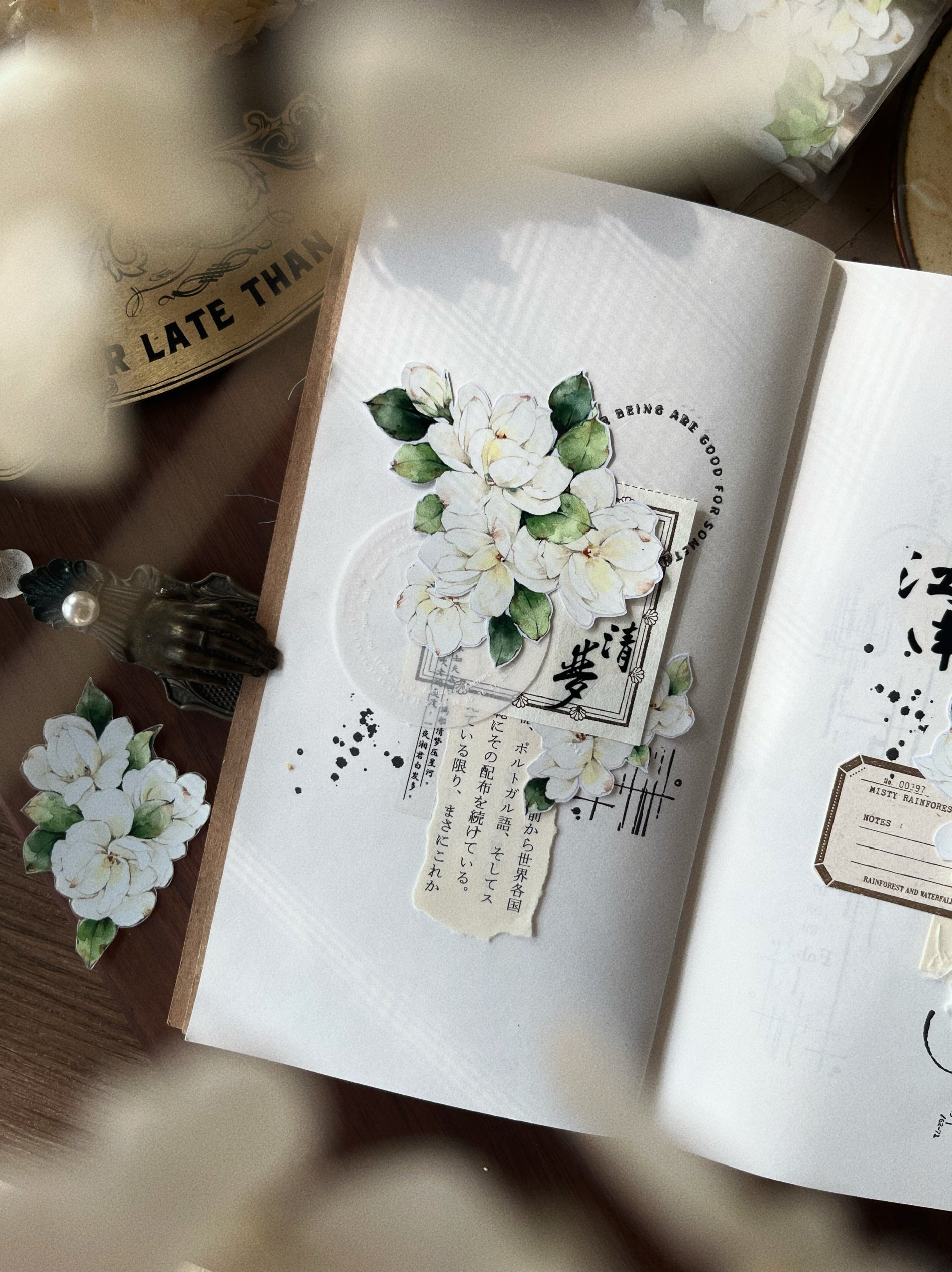 Jasmine Flowers Tape (5.5cm*120cm)