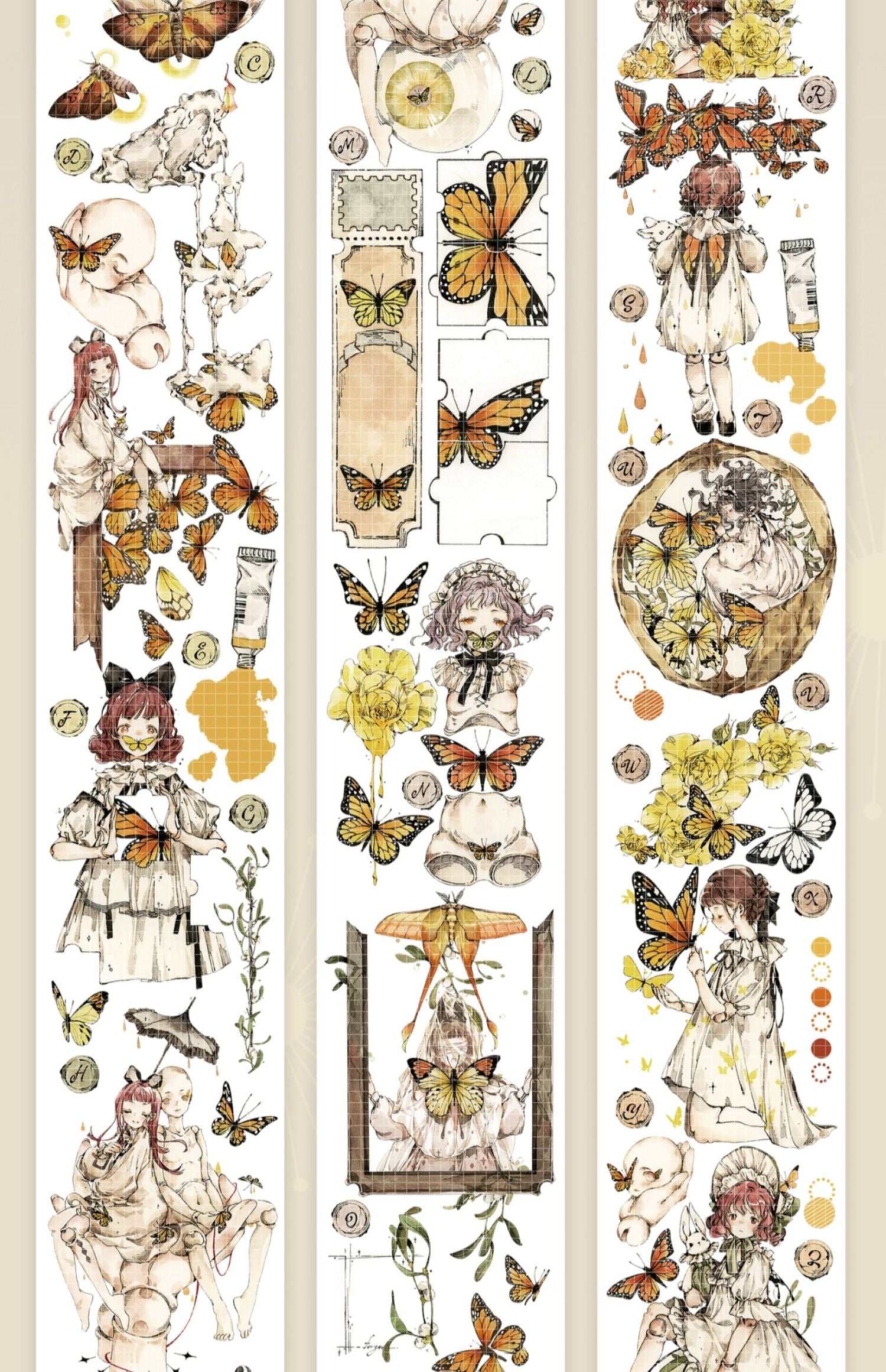 Butterfly Box Special Ink PET Tape