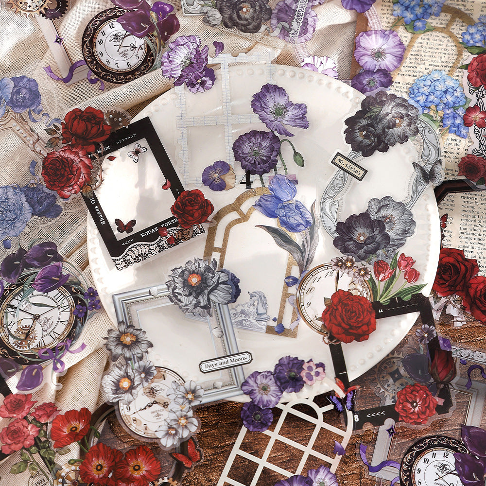 Small Window Grilles PET Sticker