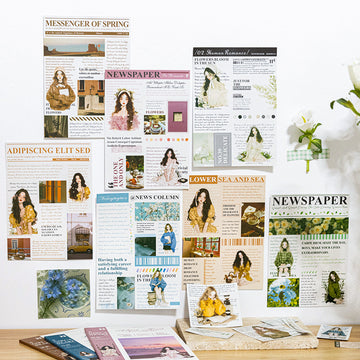 A girl's heart Pre-cut Sticker Book