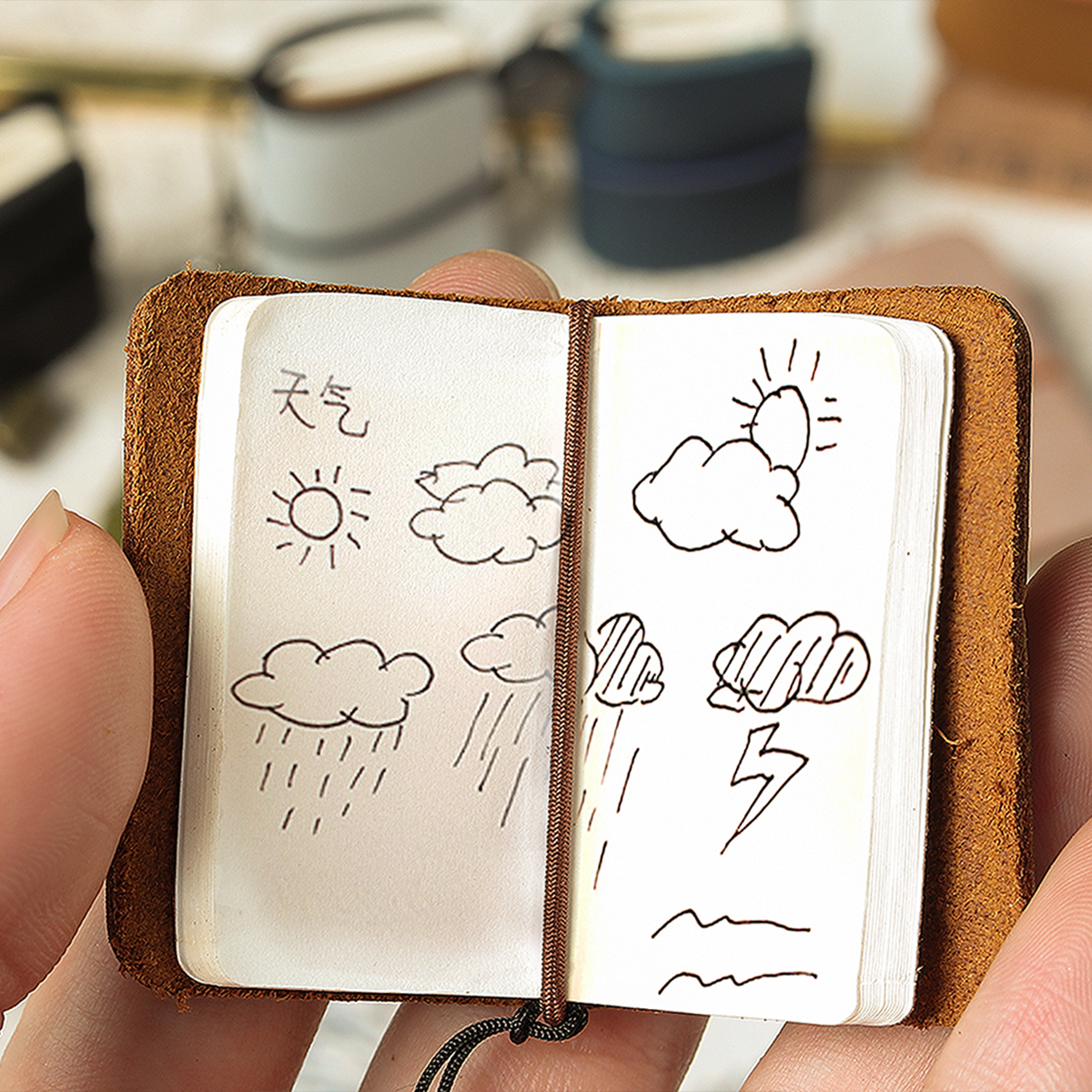 32mm*48mm Mini Leather Journal