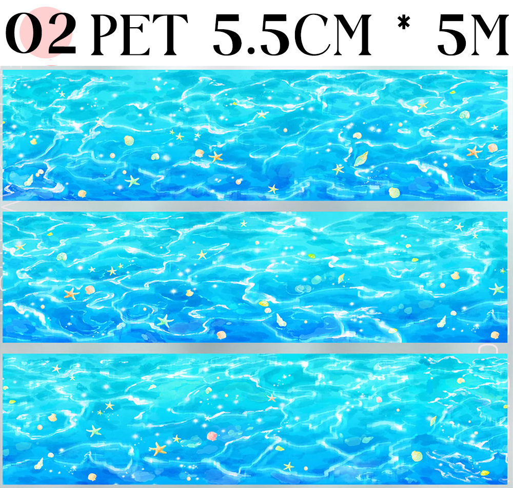 【ZERO】Waves/ Rivers / Water Surfaces Landscaping Tape(12 Styles)(Whole Roll Tape)
