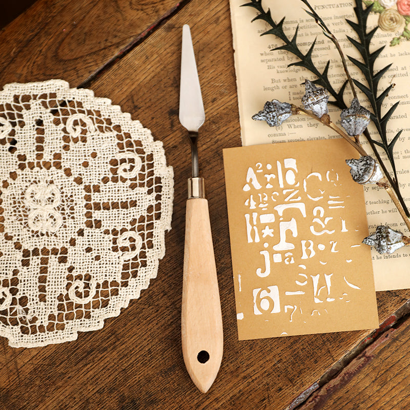 Oil painting scraper & Acryic Modeling Paste