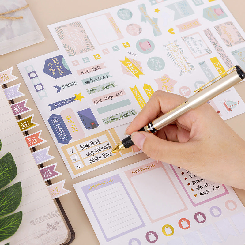 Planner Sticker 1230Pcs