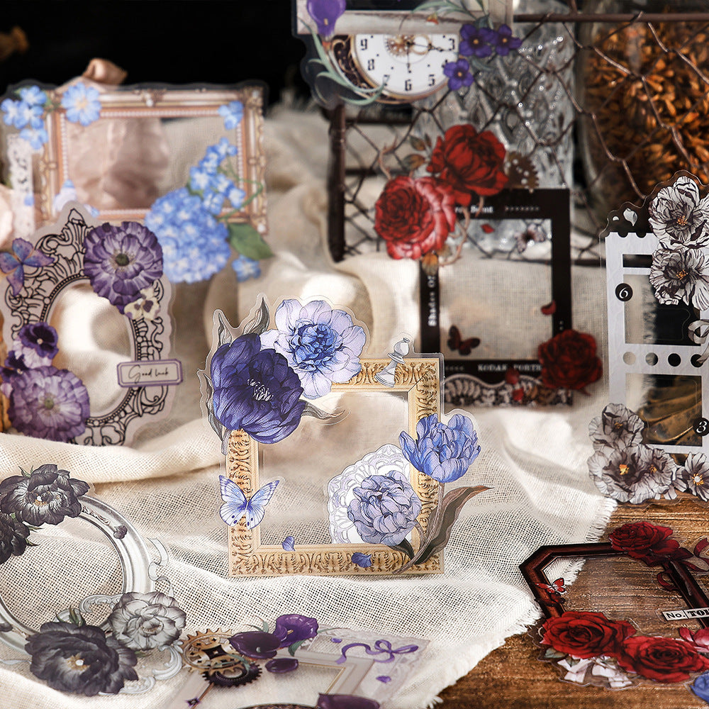 Small Window Grilles PET Sticker