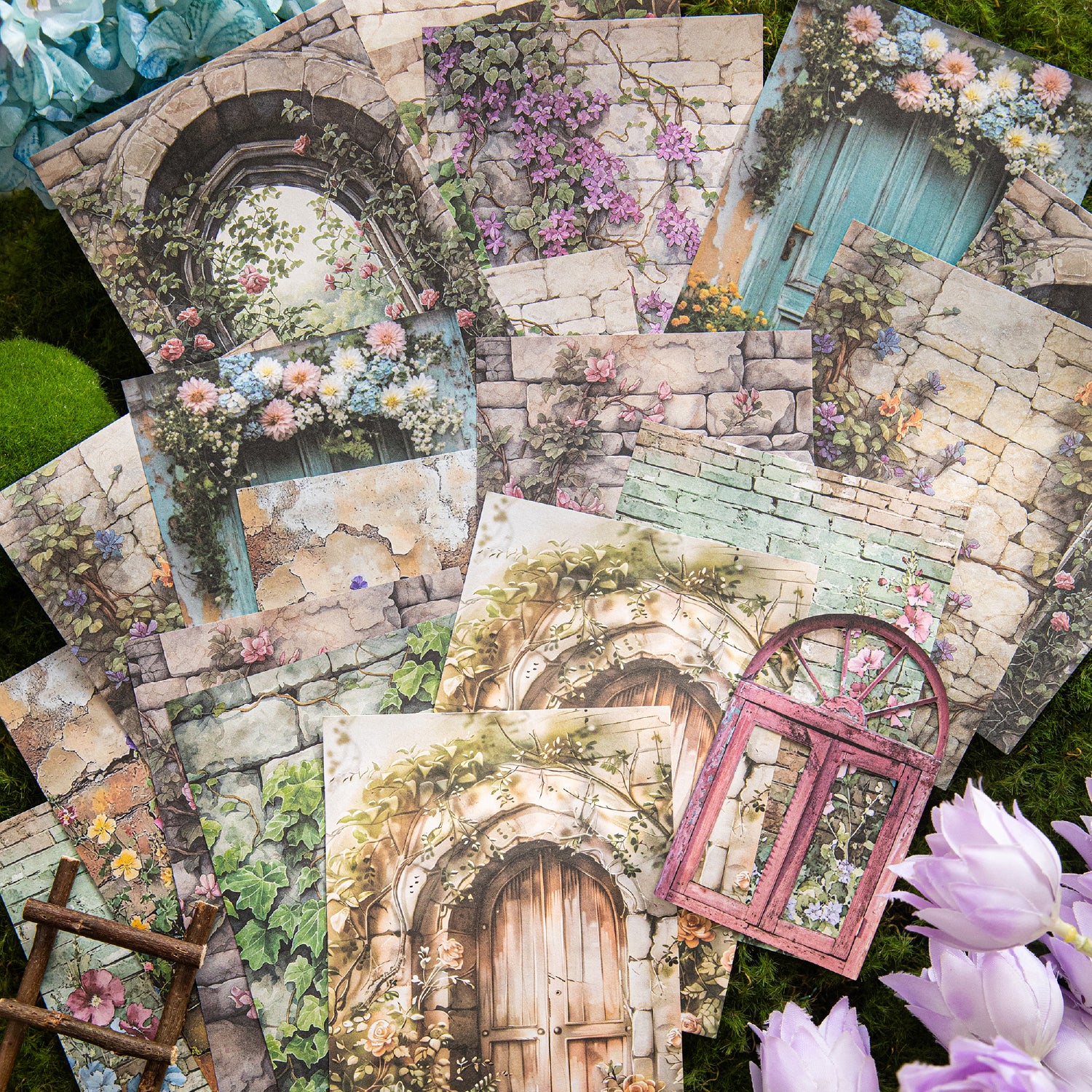 Natural Landscape Series Scrapbook Paper