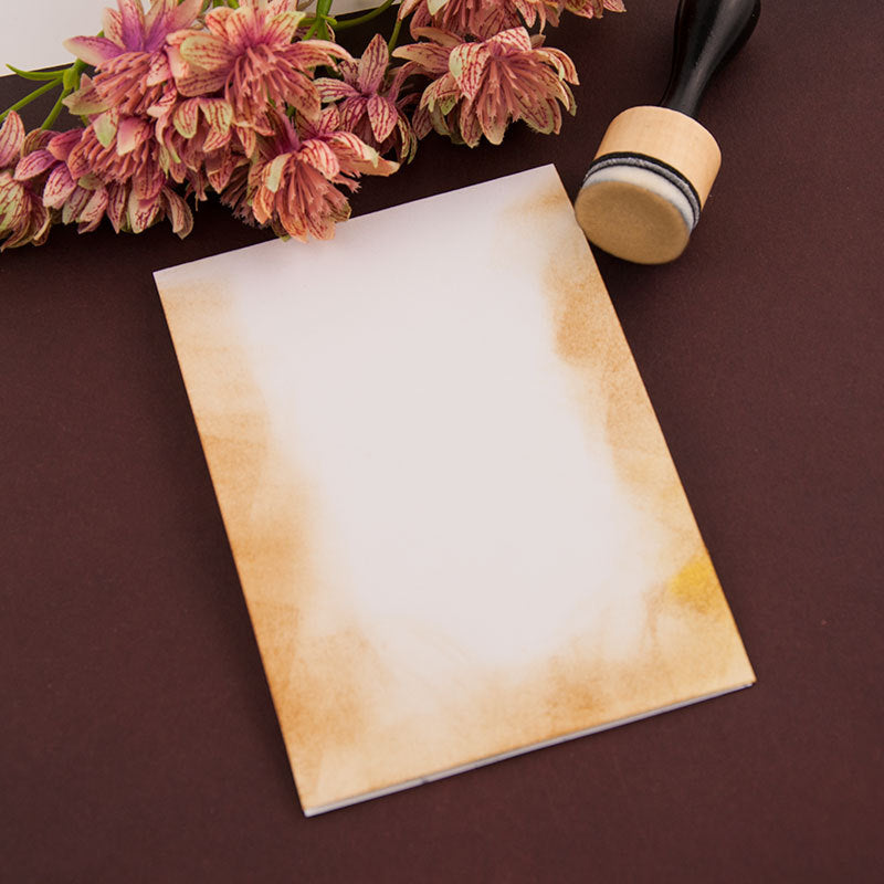 Round Head Wooden Handle Sponge Brush