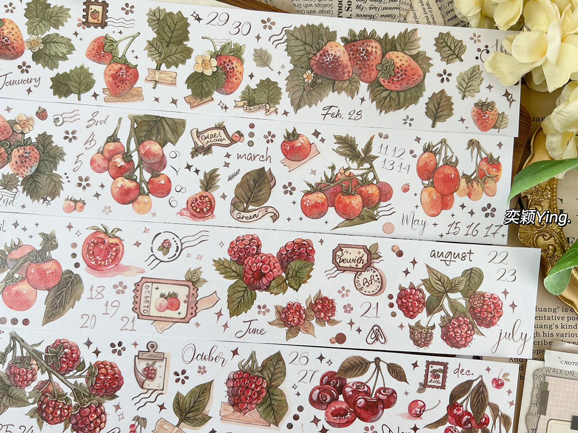 Strawberry PET Tape 5cm*100cm