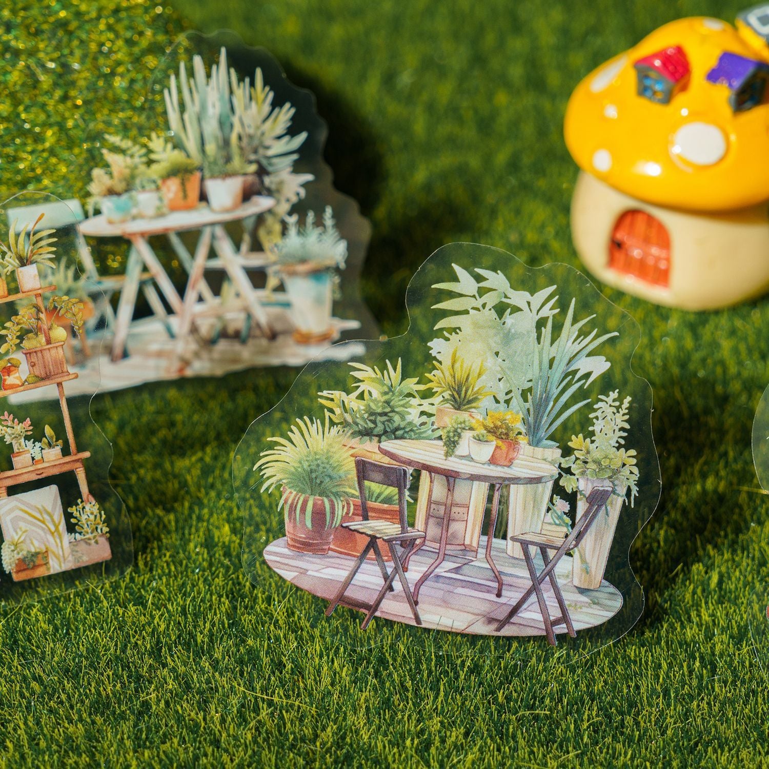  Special watercolor stickers for scrapbooks and journals