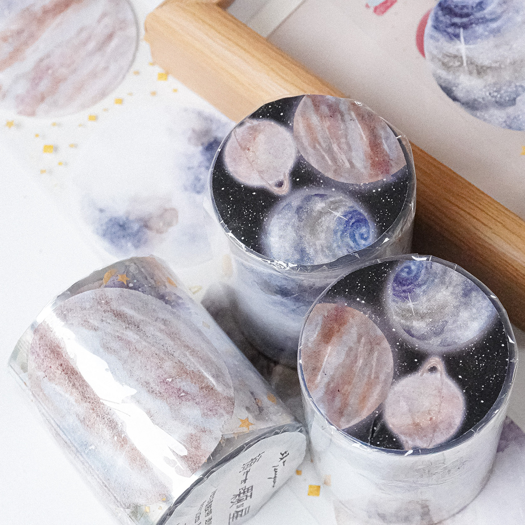 Pick a Star & Planets PET Tape (5cm*100cm)