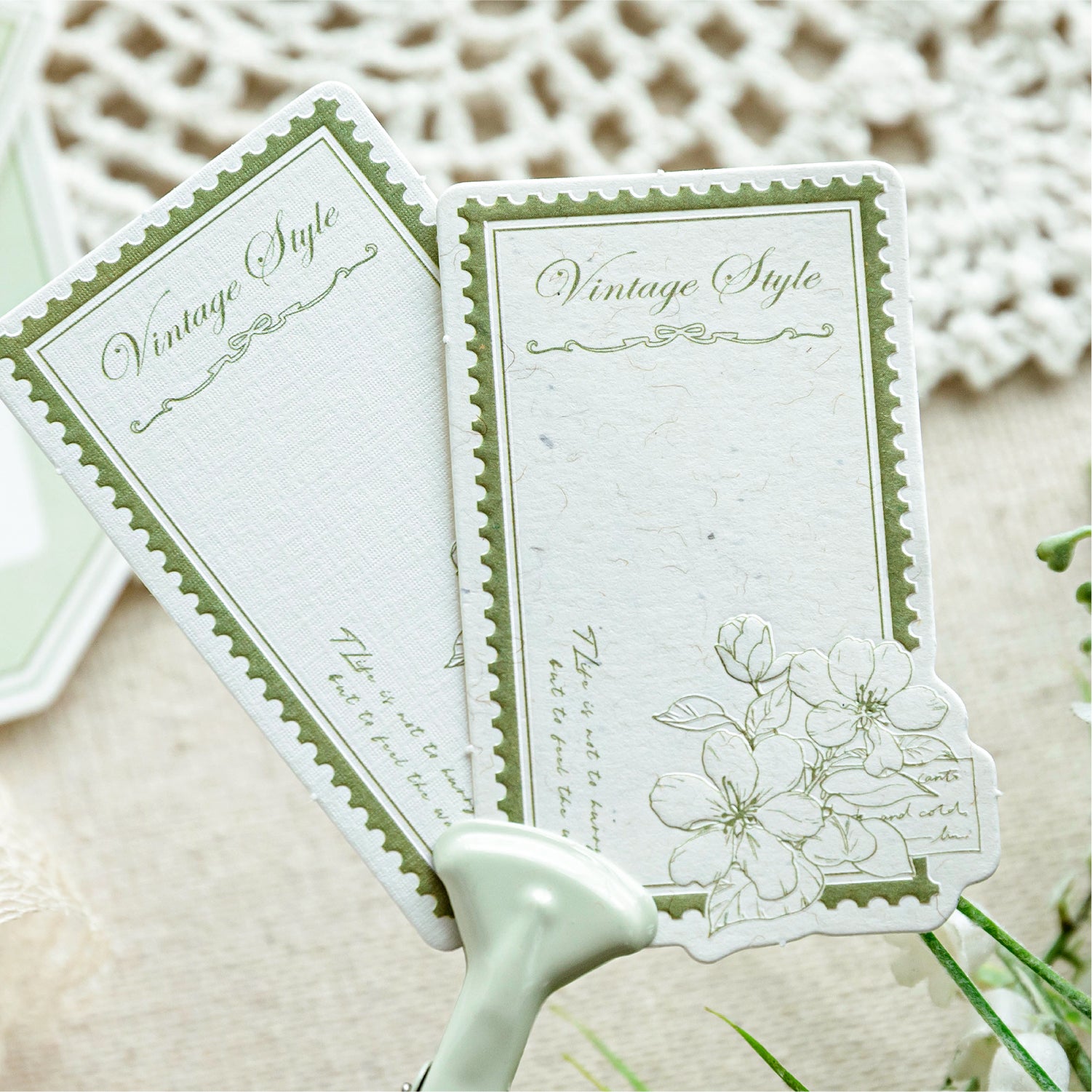 Blooming Bouquet Series Embossed Note Paper