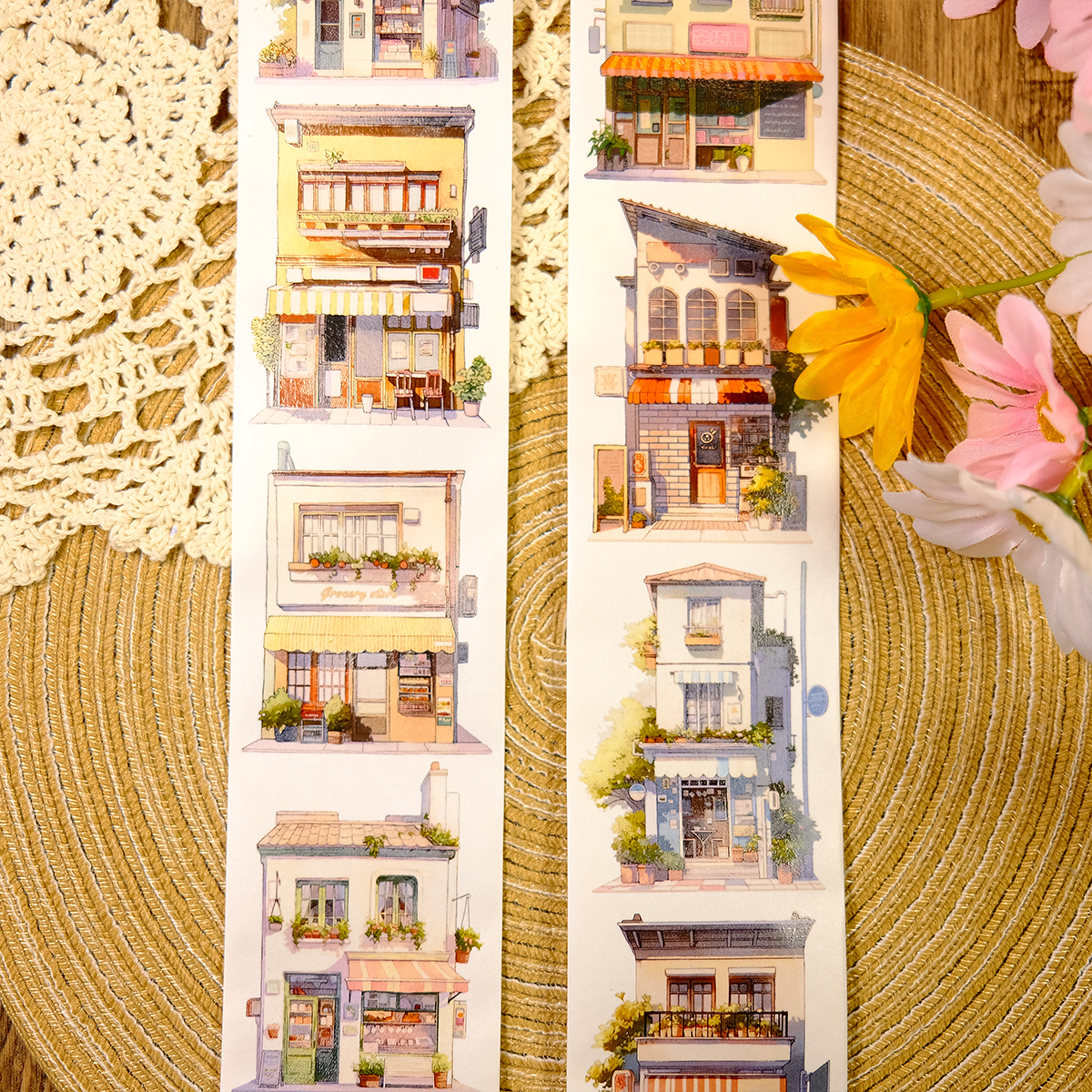 Japanese Style Architecture Washi Tape