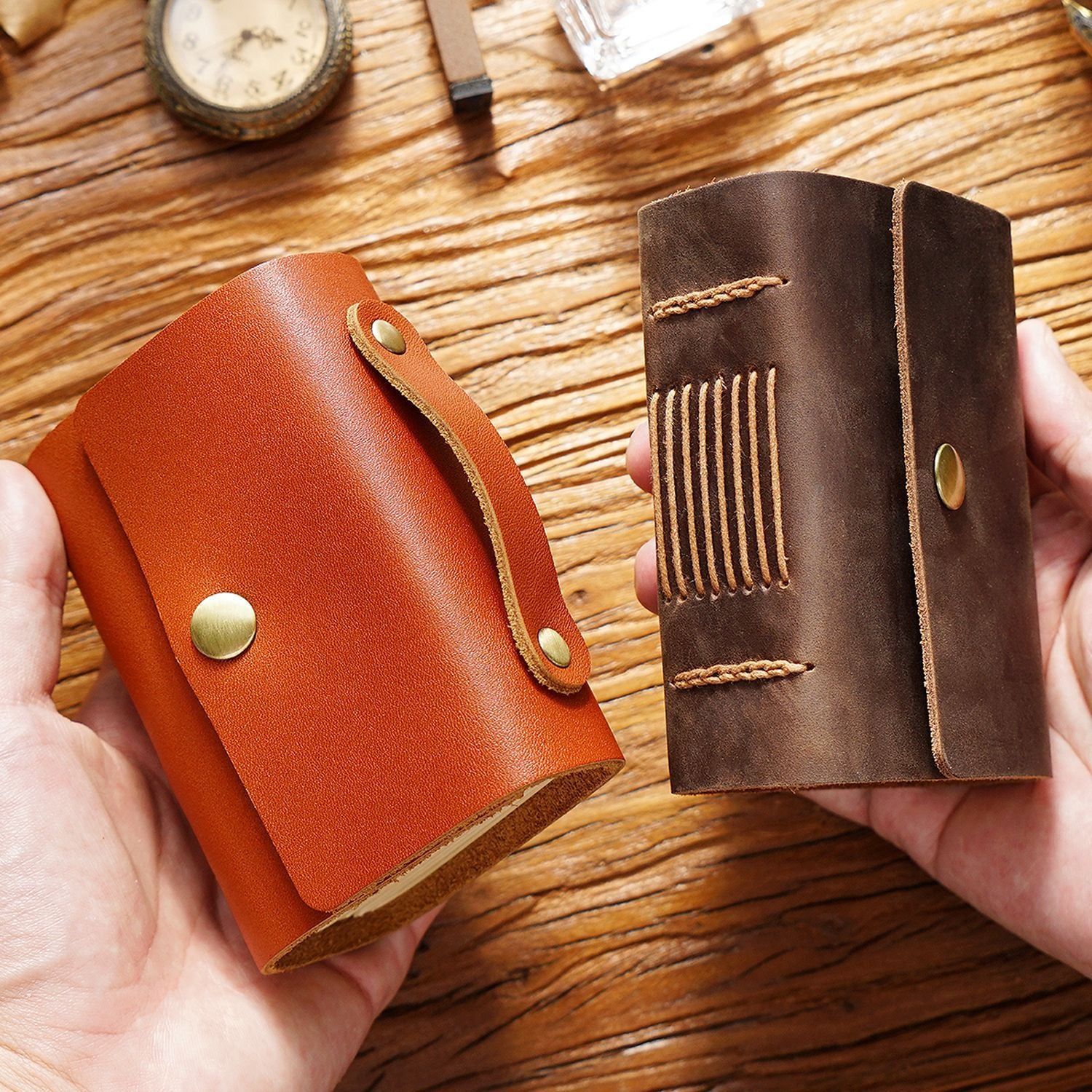 Handbag Design Mini Leather Journal