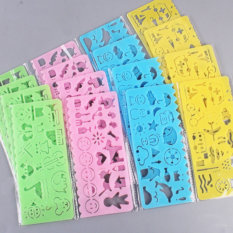 Bullet Journal Circular Pattern Ruler Set