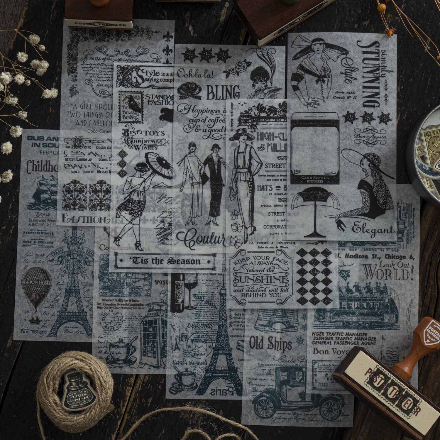 Art Poster Washi Sticker Books