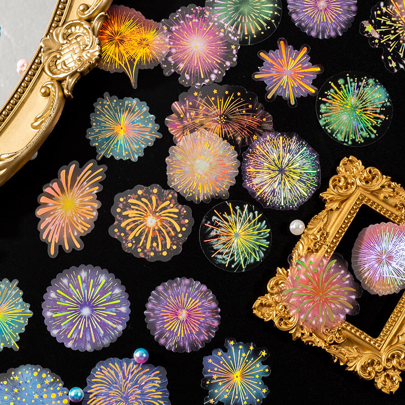 Fireworks PET Stickers