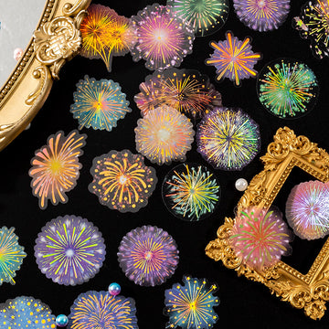 Fireworks PET Stickers