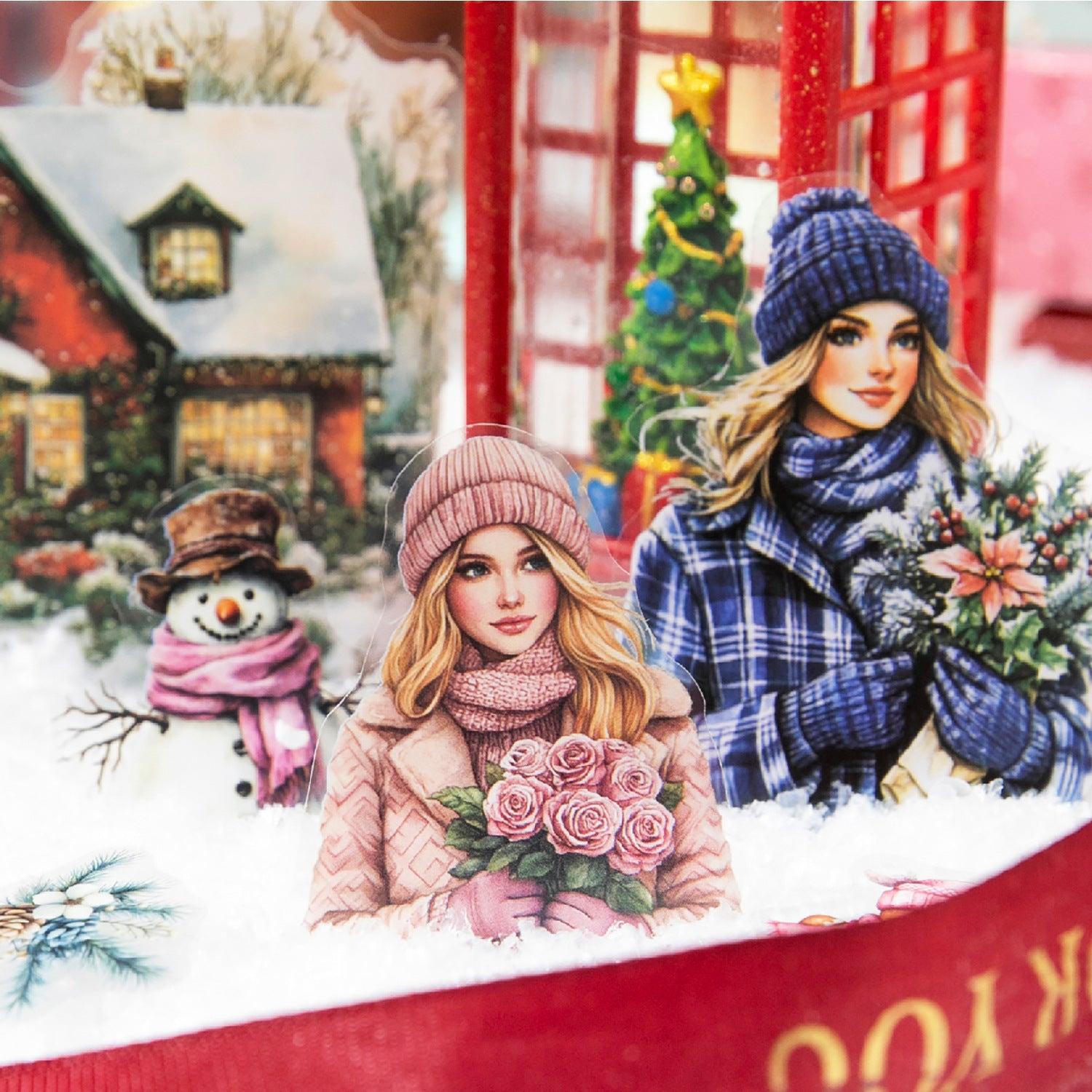 Merry Christmas PET Sticker