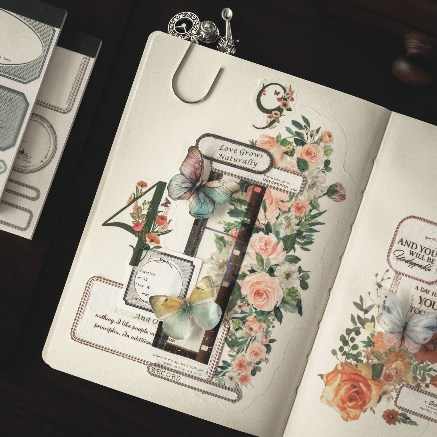 Border Collection Label Paper Book