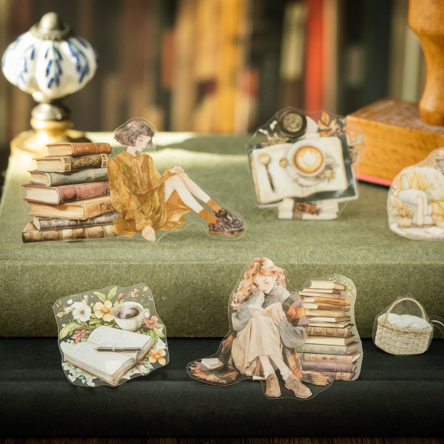 Ten thousand volumes of ink Sticker Books