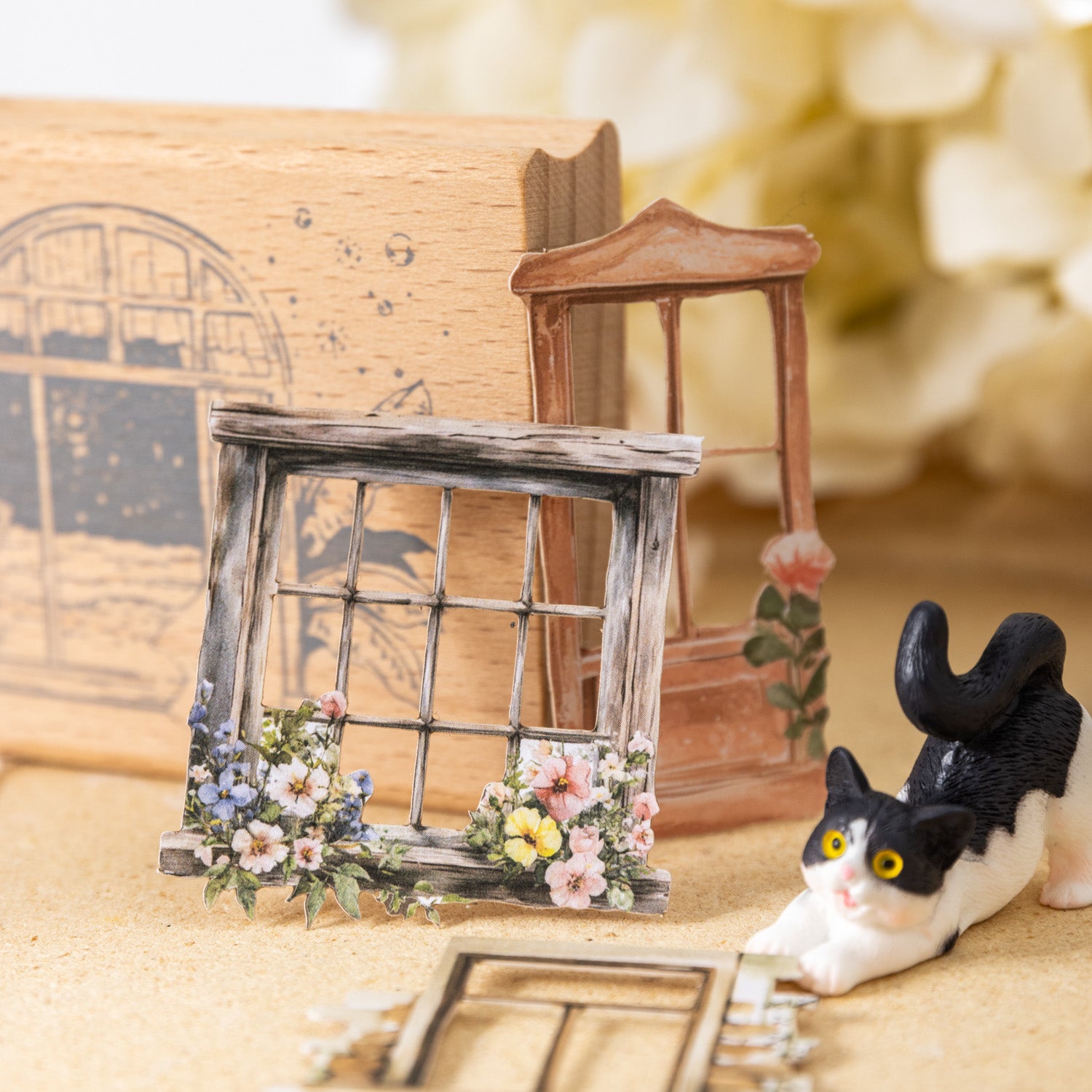 A dream outside the window PET Sticker