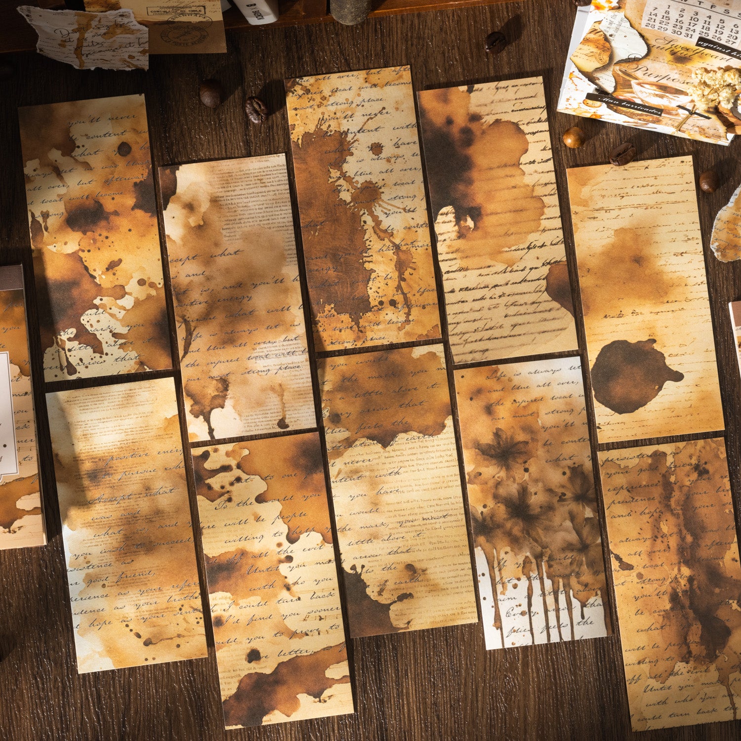 Coffee Notes Washi Sticker and Paper | MOOBOOM – mooboom