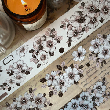 Ginger Camellia Flower Tape (5cm*100cm)