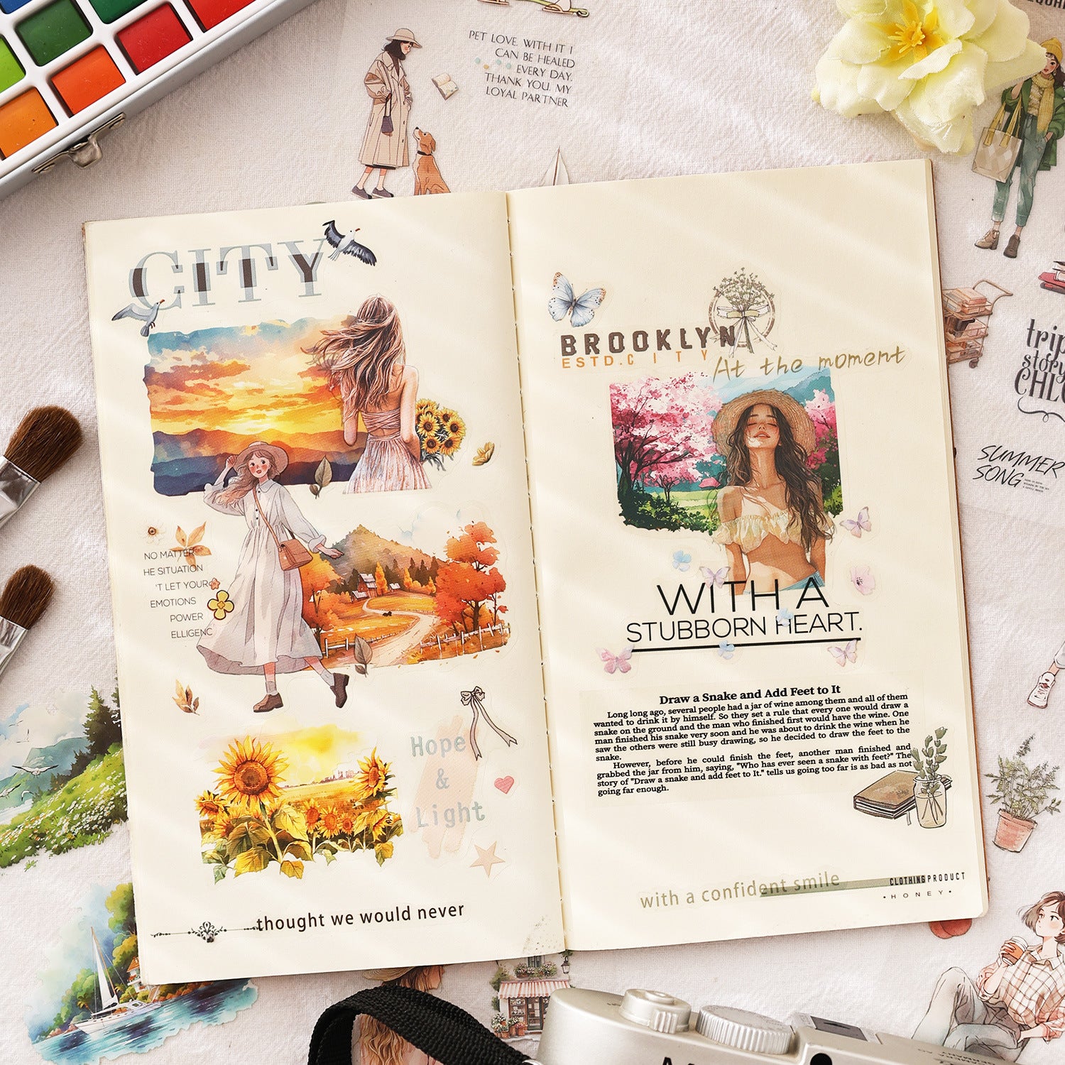 Easy Life Sticker Book