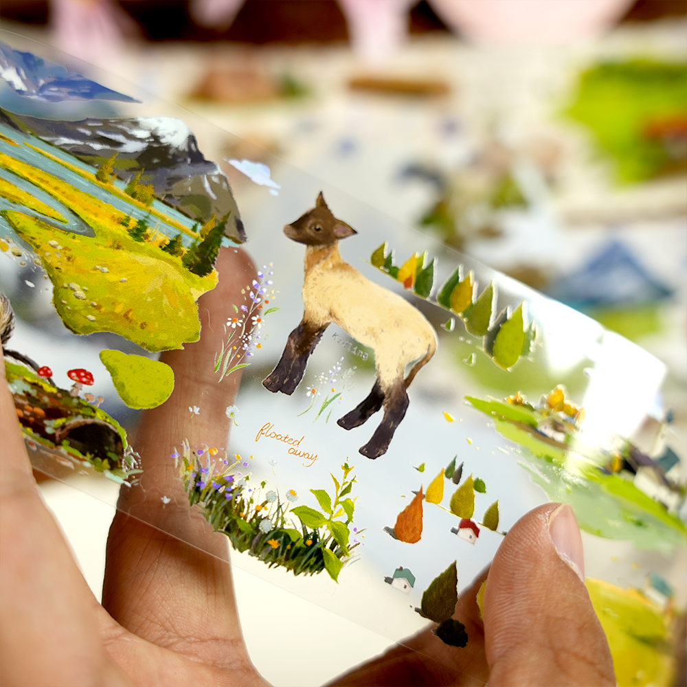 Hulunbuir Prairie Scenery Tape (7cm*117mm)