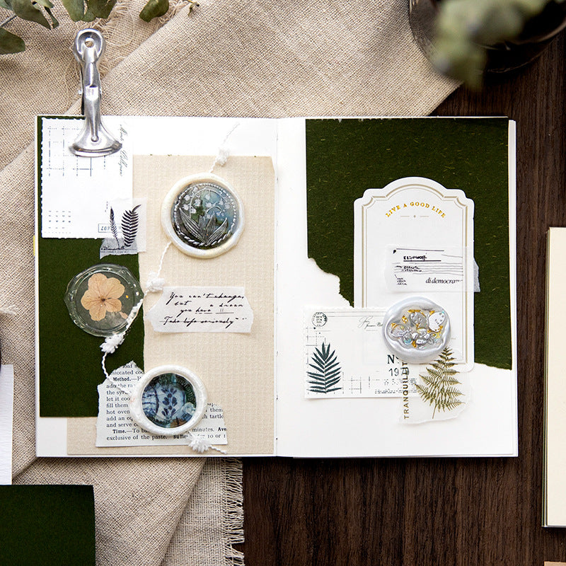 Different Paper Materials Scrapbook Journal Paper Book For Paper Crafts