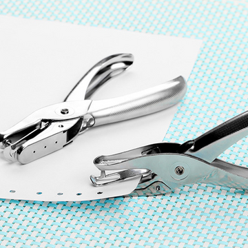 Hand Held Hole Punching Plier