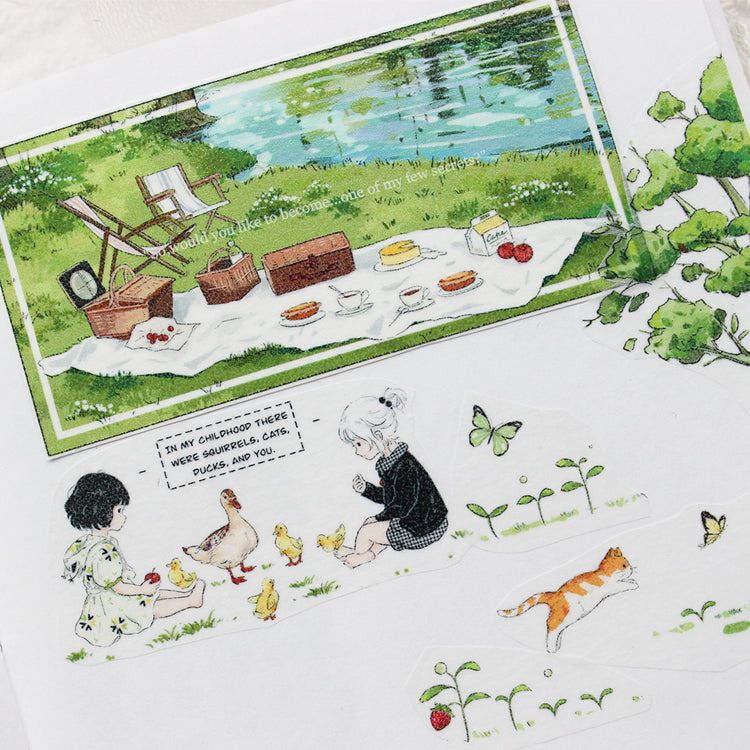 Spring Flowers PET Tape