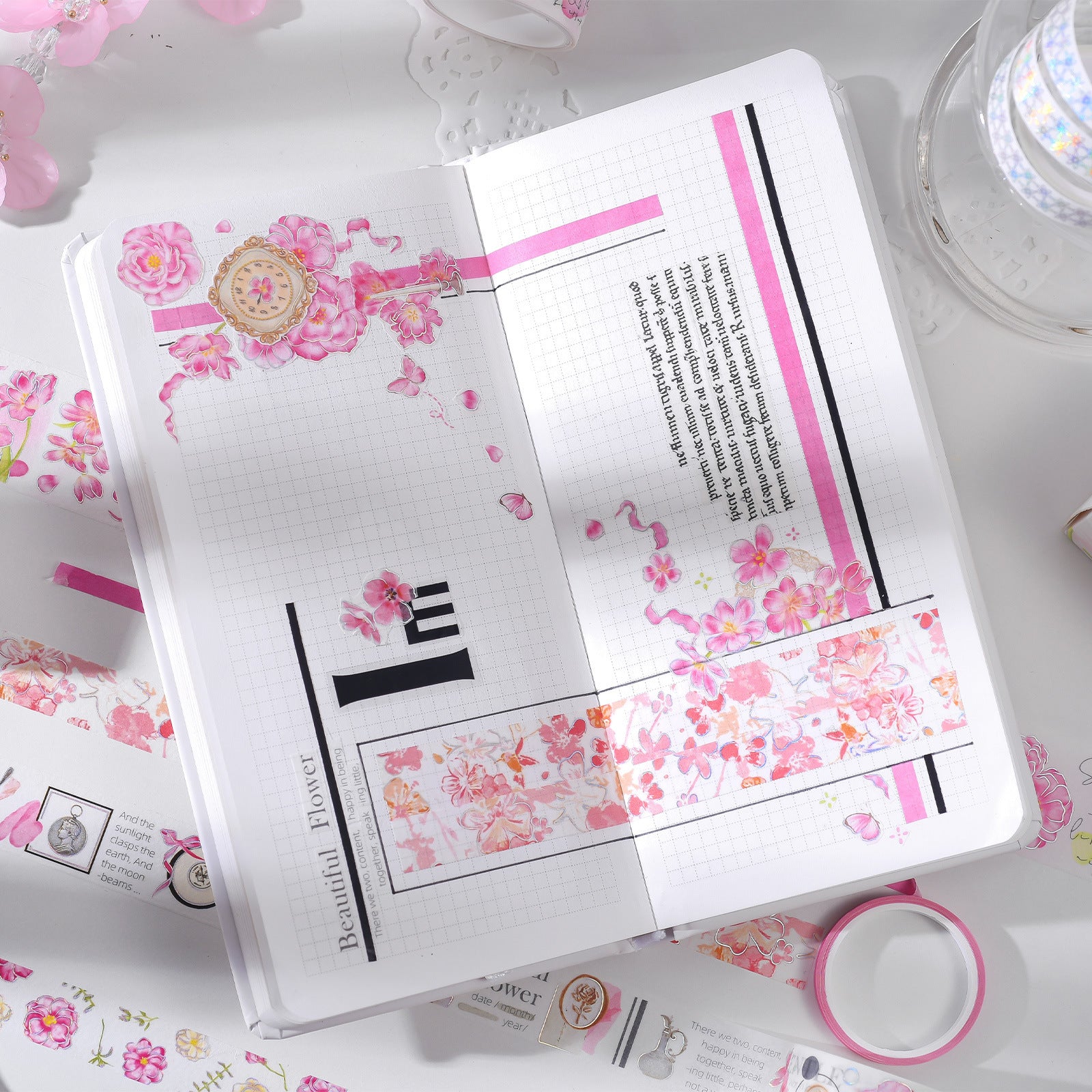 Multi-size Plant Washi Tape