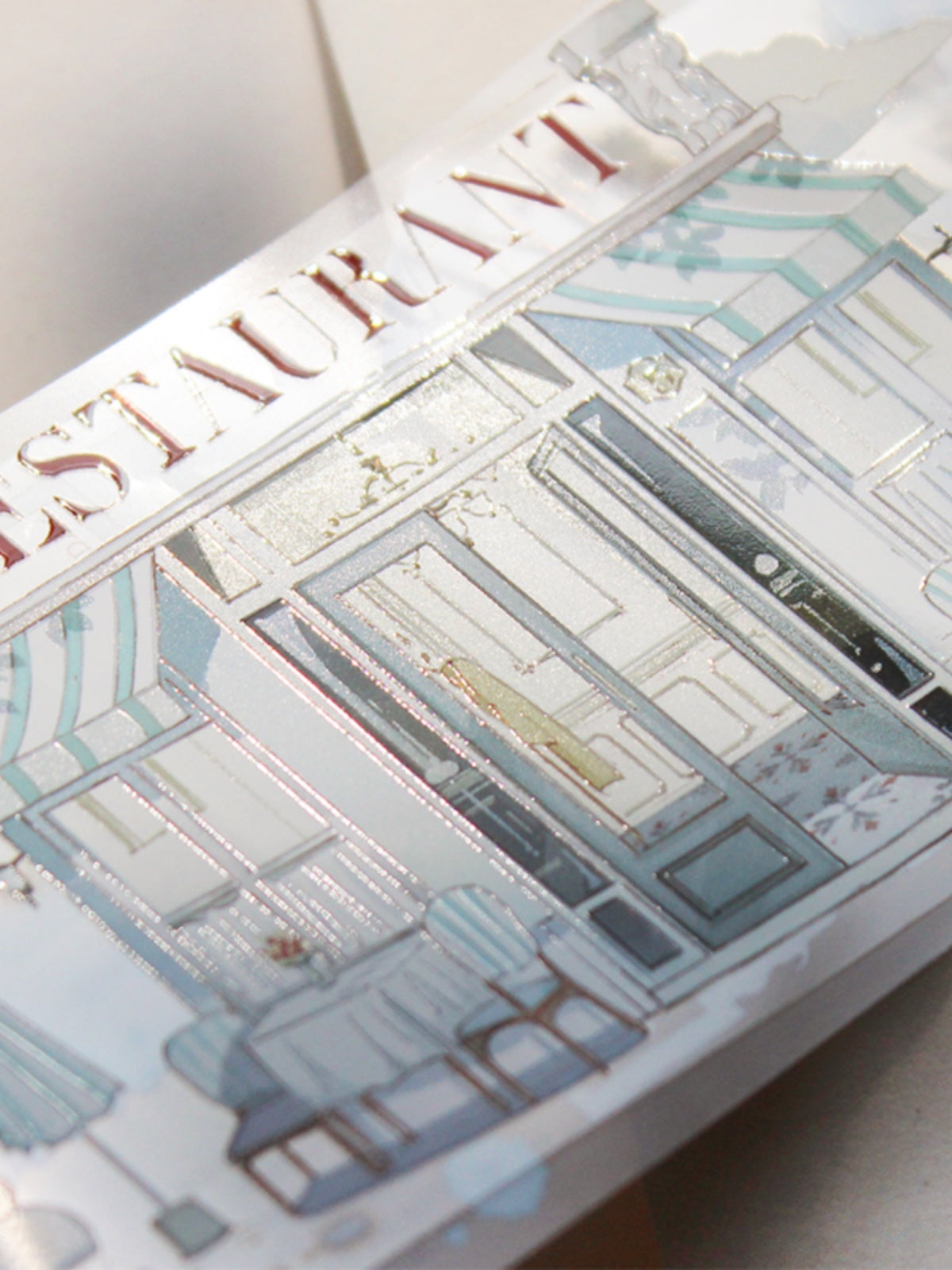 Walking in The Rain PET Tape (7cm*160cm)