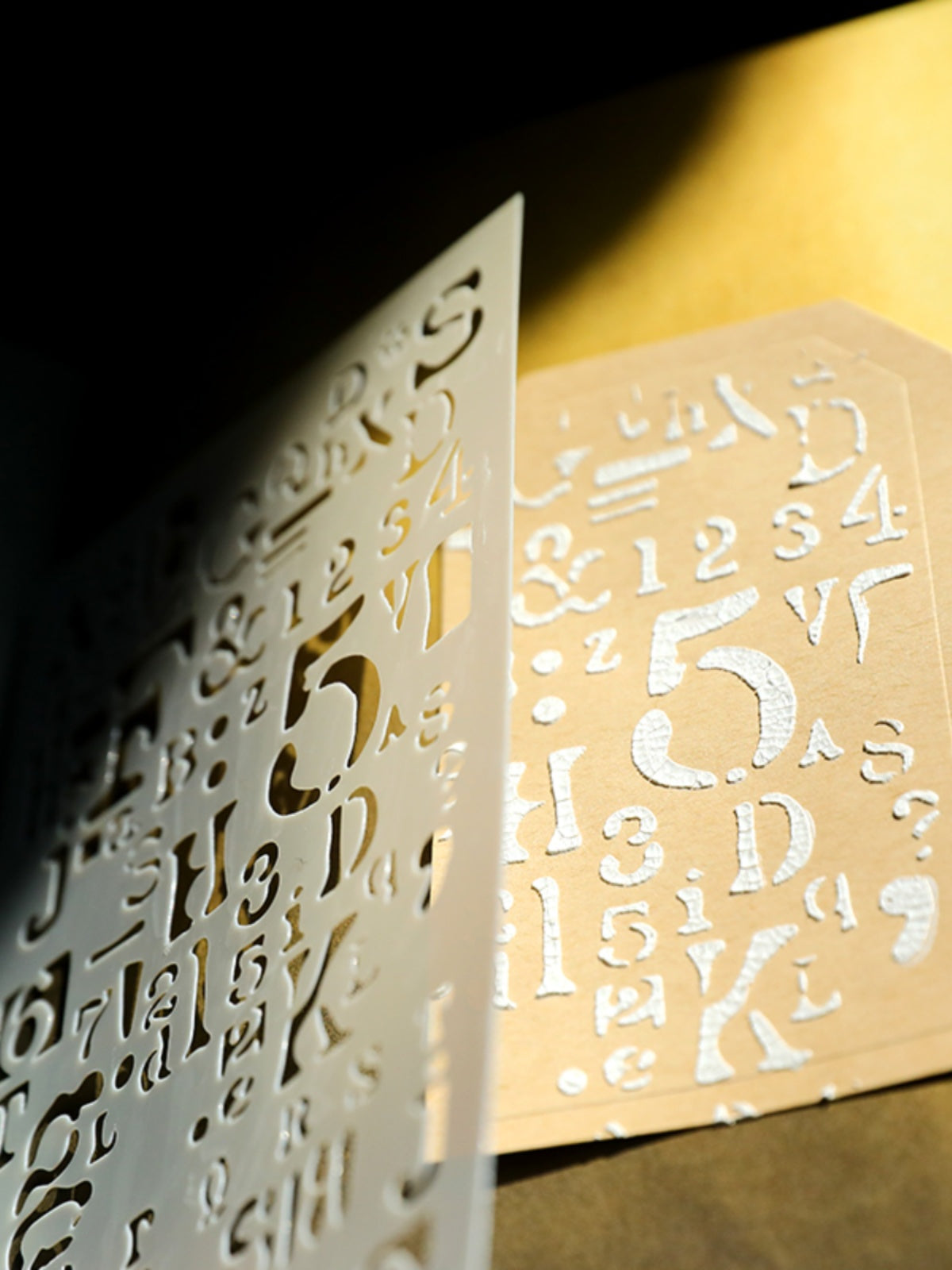 Vintage Mask Stencil